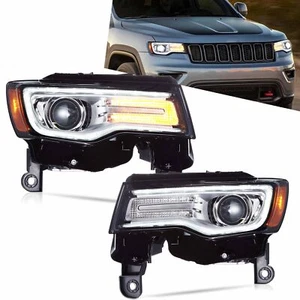 VLAND Phare Avant Feu 2014-2022 Jeep Grand Cherokee Avec Lentille double ambre - Bild 1 von 9