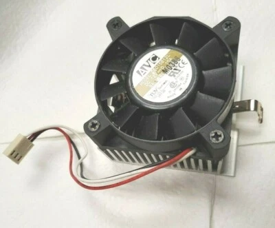 60X15MM COOLING FAN 12VDC .15AMP 3 WIRE W / HEATSINK 2.5X2.3X1 FREE SHIPPING - Image 1 of 4