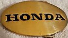 Boucle de ceinture en laiton vintage Honda 