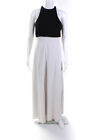 Jill Jill Stuart Womens Sleeveless Pop-Over Gown Black White Size 2 12245340