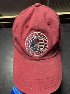 US Open Pinehurst 2005 Golf Red Baseball Cap Hat Adjustable - Picture 1 of 3