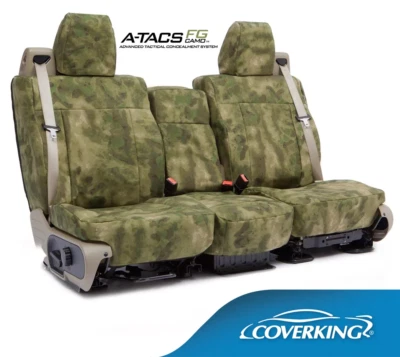NEW Ballistic A-Tacs FG Foliage Green Camo Camouflage Seat Covers  / 5102052-20 - Imagem 1 de 2