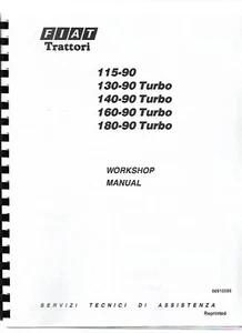 Fiat 130-90 140-90 160-90 180-90 Tractor Service Repair Manual - Picture 1 of 6