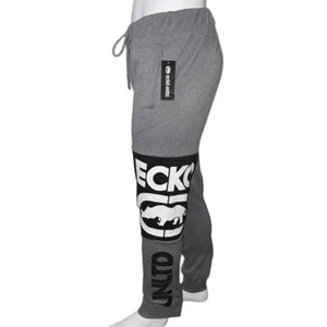 NUEVO CON ETIQUETAS ECKO UNLTD. Precio de venta sugerido por el fabricante $51.99 PANTALONES JOGGER PARA HOMBRE GRIS NEGRO POLAR TALLA M - Imagen 1 de 5