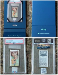 1975 Polydor Guitar Album JIMI HENDRIX PSA 9 (OC) MINT #14 Card Auth. Guarantee! - Picture 1 of 6