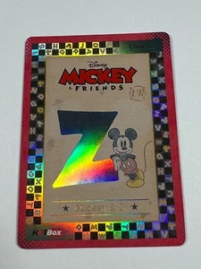 Carta alfabeto 2023 Kakawow Hotbox & Friends tempi allegri Topolino Z - Foto 1 di 2