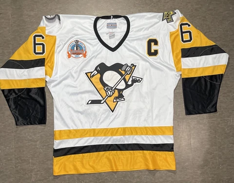 Pittsburgh Penguins Mario Lemieux CCM Center Ice 1992 Jersey Mens Sz 52 Cover