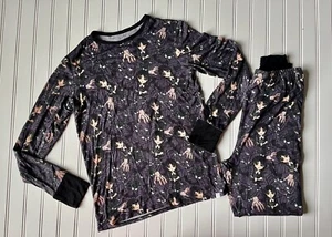 Wednesday Addams Thing Two Piece Long Sleeve Bamboo Youth Child 14 Charlies - Picture 1 of 6