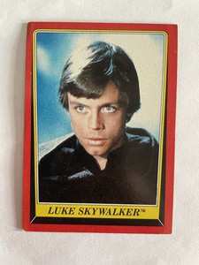 1983 Topps Star Wars Return of The Jedi #2 Luke Skywalker Good Condition
