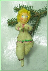 Ancien Ornement de Noël en coton Vintage Sapin Xmas Nouvel An 🎄#12325 - Foto 1 di 9
