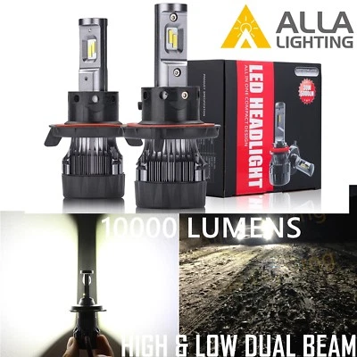Alla Lighting H13 LED Headlight Bulb Bright High Low Dual Beam Xenon White 6000K - Image 1 of 4