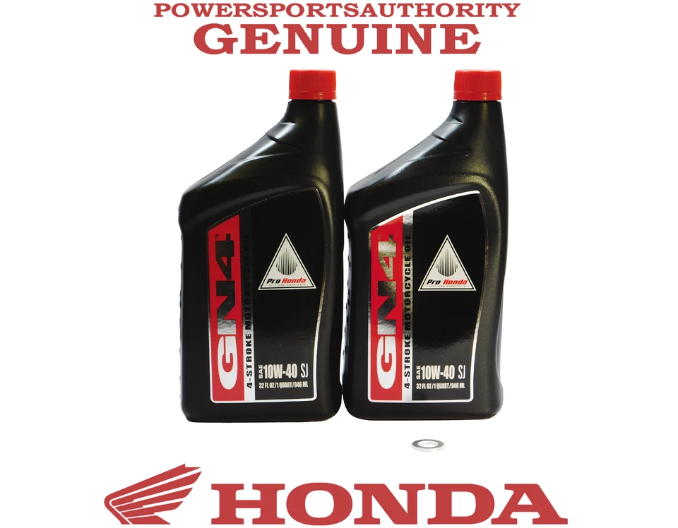 1985-1988 Honda Fourtrax 125 TRX125 A 2x4 OEM Oil Change Kit H14 - Image 1 of 1