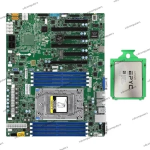 Supermicro H11SSL-i Motherboard 2.0 Version+ AMD EPYC 7B12 CPU Processor Combos - Afbeelding 1 van 3