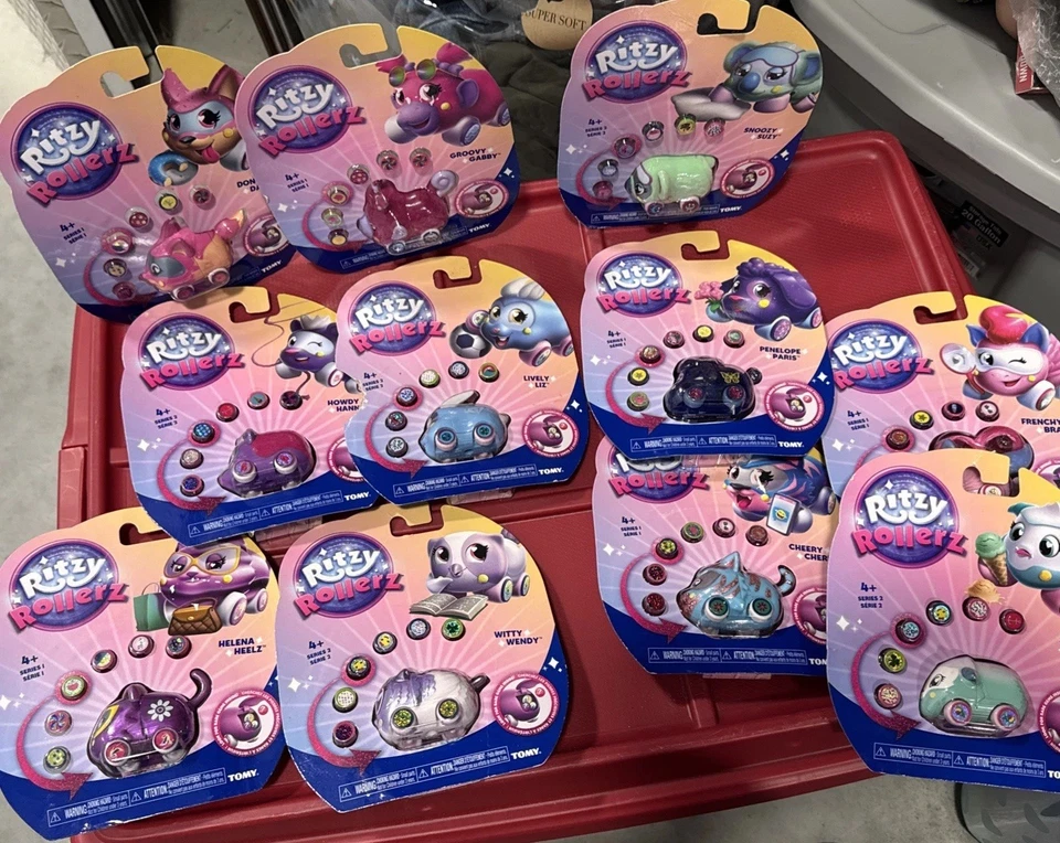 Lote de 11 Ritzy Rollerz todos nuevos en tarjeta. Foto 1 de 4