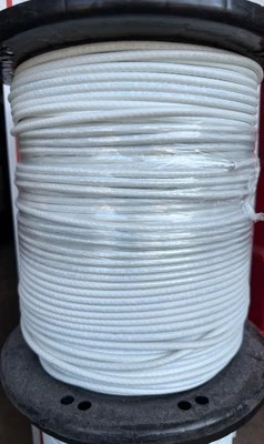 CommScope 2275 В экранированный коммерческий коаксиальный кабель CMP Plenum RG6 медный белый 1000 дюймов - Изображение 1 из 3