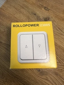 Schellenberg 23005, weiß Rollladenschalter mit Rastfunktion, Unterputz - Bild 1 von 1