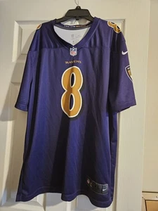 Baltimore Ravens Lamar Jackson Color Rush Jersey Dri-fit Mens XL - Picture 1 of 2