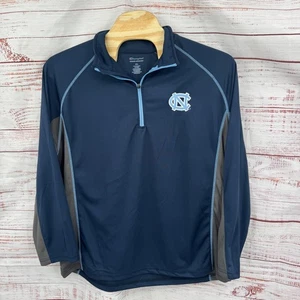 Champion UNC Tacones Alquitranados Para Hombres 2XL Azul Marino Cuarto Cremallera Pullover Atlético - Imagen 1 de 8