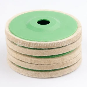 125mm Round Wool Felt Grinding Abrasive Disc Buffing Wheel Polishing Rotary Tool - Picture 1 of 7