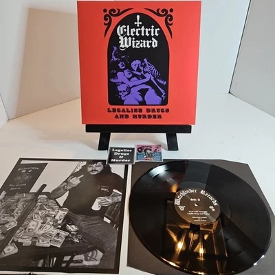 ELECTRIC WIZARD - Legalise Drugs And Murder Vinyl LP Reissue Witchfinder Records - Image 1 of 4