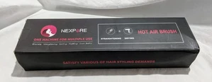 NIB Nexpore Hot Air Brush For Curling , Straightening, Blow-drying, - Picture 1 of 3
