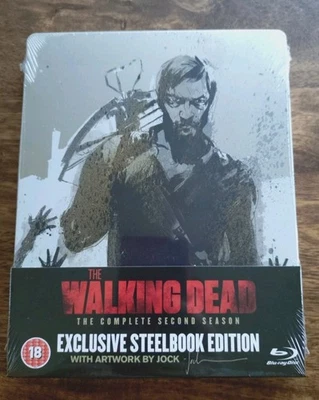The Walking Dead, Season 2 Blu Ray, Steelbook, Jock Artwork, Sealed - Image 1 of 2