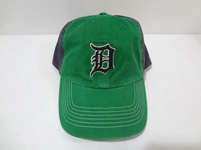 MLB Detroit Tigers St. Patrick's Day Strapback Hat '47 Twins Enterprise NEW NWOT - Image 1 of 4