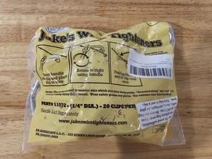 Jake's 1/4 In. Dia. Wire Tighteners (20-Count) 11572 Dare Jake's Wire Tighteners - Picture 1 of 5
