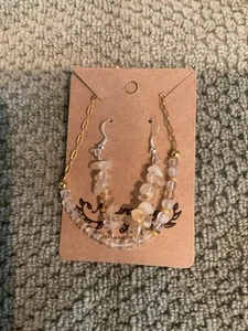CITRINE Necklace & Earring Set - Picture 1 of 9