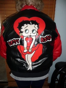 BETTYBOOP LEDERJACKE NIE GETRAGEN GRÖSSE LARGE - Bild 1 von 3