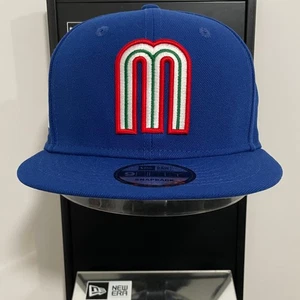 Mexican National Baseball Team - 9FIFTY Snapback New Era Cap - Blue - Picture 1 of 4
