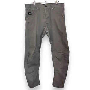 Core by Jack & Jones Anti Fit Jeans Core Dale Colin 36/32 Gray Button Fly Pants - Picture 1 of 16