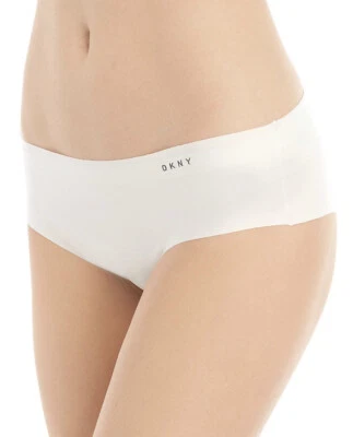 Ropa interior para mujer DKNY corte sin costuras logotipo hipster vainilla melocotón claro XL NUEVO CON ETIQUETAS Foto 1 de 3