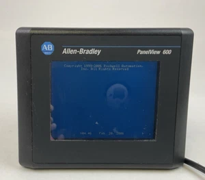 ALLEN BRADLEY 2711-T6C20L1 SER B REV F FRN 4.46 PANELVIEW 600 24VDC - Foto 1 di 9