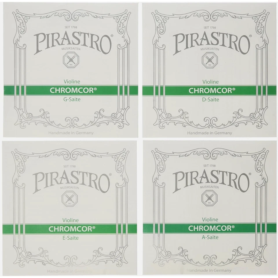 GENUINE & Brand NEW Pirastro Chromcor Steel Core Violin String Set, Ball End E - Image 1 of 1