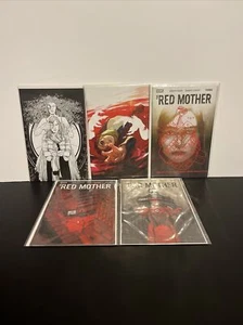 The Red Mother Lot #1-#5 2019 Lot Of 5 1st App Retailer Variant Low Print HTF - Picture 1 of 6