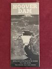 Vintage lata 50. Broszura zapory Hoovera ze zdjęciami i mapą Departament Wnętrze Lake Mead Boulder City