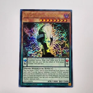 D/D Savant Thomas - GFP2-EN078 - Ultra Rare - NM - 1st ed - Yugioh - Picture 1 of 2