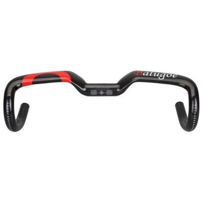 Carbon Fiber Handlebar Rise Bar Road Bike Aero Drop Bar 31.8*400/420/440mm Gloss - Image 1 of 4