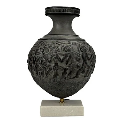 Harvester Rhyton Keramik Vase auf Marmorsockel antike minoische Kunst Museum ... - Bild 1 von 4