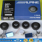 Alpine DDT-S30 360W 2.5CM 1" Soft Dome Balanced Car Audio Speakers Tweeters NEW