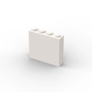 Lego 2x Stein Wand 1x4x3 brick 49311 weiß white - Picture 1 of 1