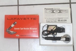 Vintage Lafayette Dynamic Tape Recorder Mikrofon 99-46161 - Bild 1 von 8