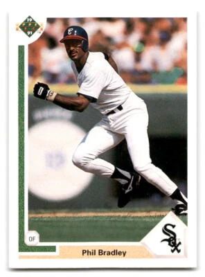 Phil Bradley 1991 Upper Deck Baseball #641 Chicago White Sox - Image 1 of 2