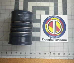 Manguera de enfriador de aire de carga Flexfab # FLX1070-0003 4,00" ID X 6,00" de largo con anillos SS - Imagen 1 de 7