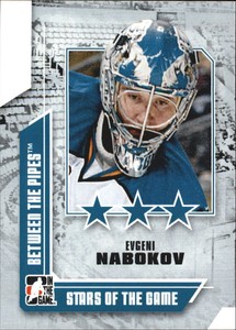 2008-09 Between the Pipes #60 Evgeni Nabokov