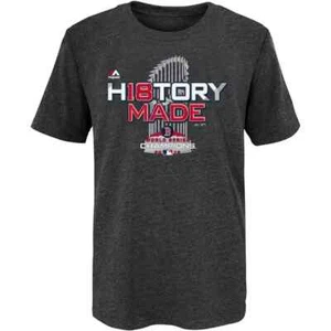 2018 Chicago Red Sox History Made World Champs T-shirt, Majestic, Size 5XL, NEW - Picture 1 of 2