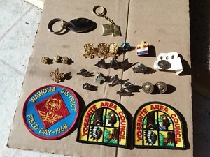 Lote de 17 Pines Cub Scout De Colección + 3 Parches Bordados Coleccionar Decoración Historia CSA - Imagen 1 de 5