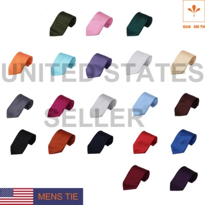 Corbatas de trabajo de microfibra a damas multicolores regalo de vacaciones Dan Smith DA02 Foto 1 de 2