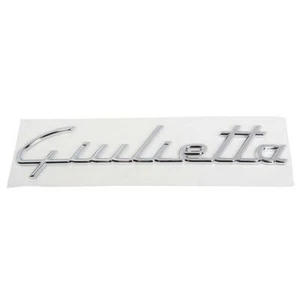 Chrome Effect Alfa Romeo Giulietta Logo Badge / Emblem New Genuine - Picture 1 of 1